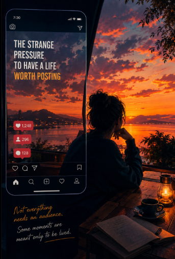 The Strange Pressure to Have a Life Worth Posting